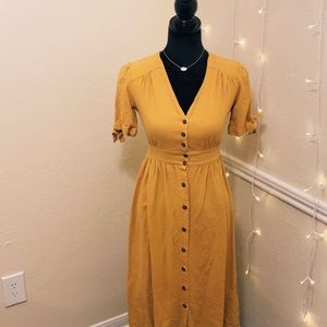 Mustard Dress!!
